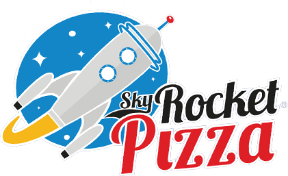 Sky Rocket Pizza Logo
